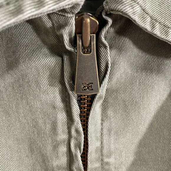 Sam Edelman Cropped Moto Jacket XS -army green - Picture 7 of 15